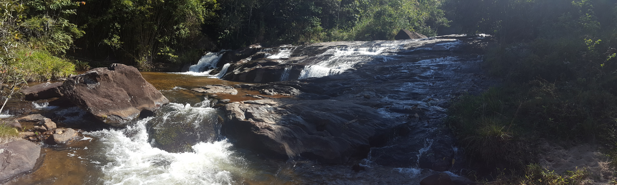 Panorâmica da Cachoeira Inferior